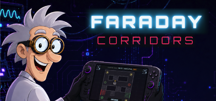 50+ hand-made levels on a neon grid